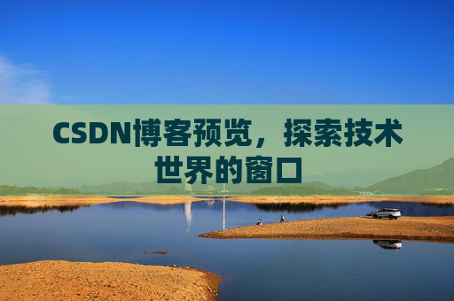 CSDN博客预览，探索技术世界的窗口